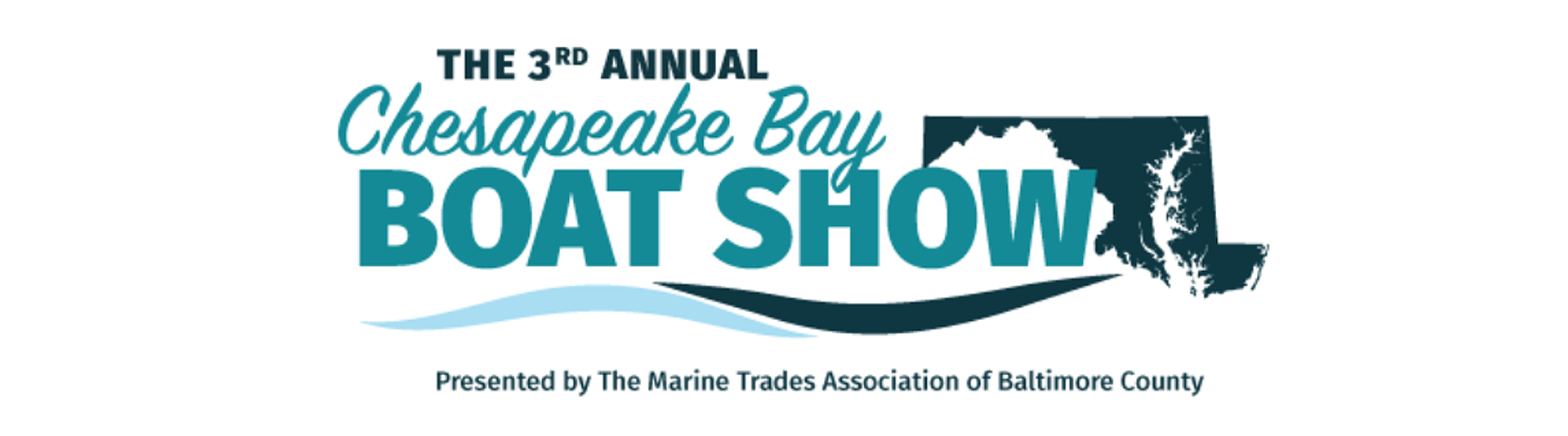 The Chesapeake Bay Boat Show Banner